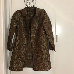 Beautiful trench! Over coat